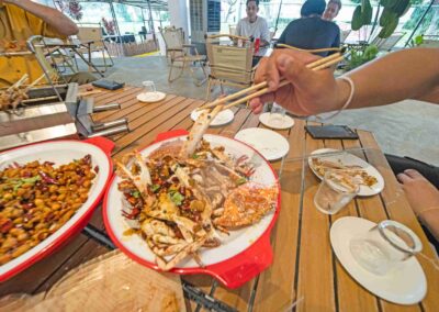Delicious Chinese North Eastern Food by Camping Ground @ Tee Side Chalet Resort