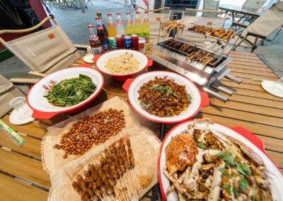 Chinese North Eastern BBQ Restaurant Camping Ground @ Tee Side Chalet